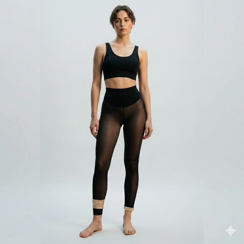 Curvy Fleece Tights