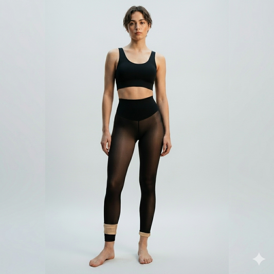 Curvy Fleece Tights